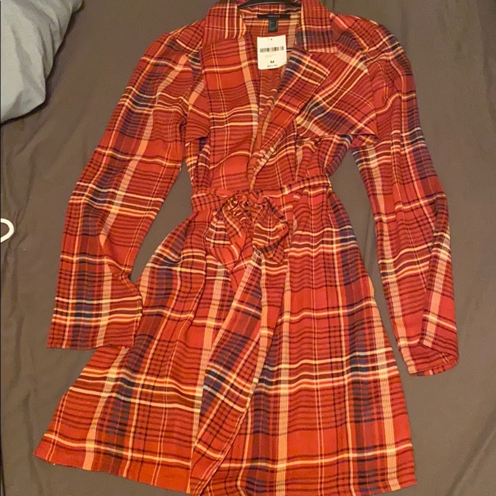 Forever 21 wrap around dress or coat